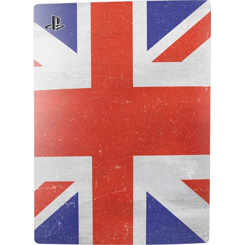 United Kingdom Flag Distressed PS5 Digital Edition Console Skin