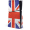 United Kingdom Flag Distressed PS5 Slim Disk Console Skin