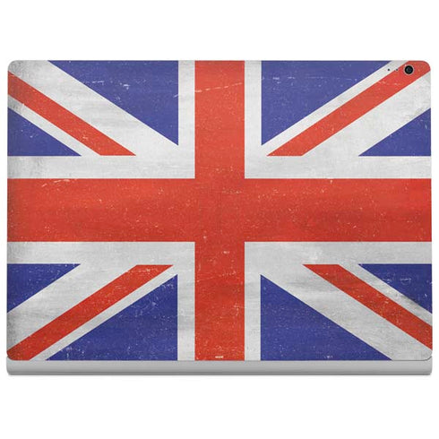United Kingdom Flag Distressed Surface Book 2 13.5in Skin