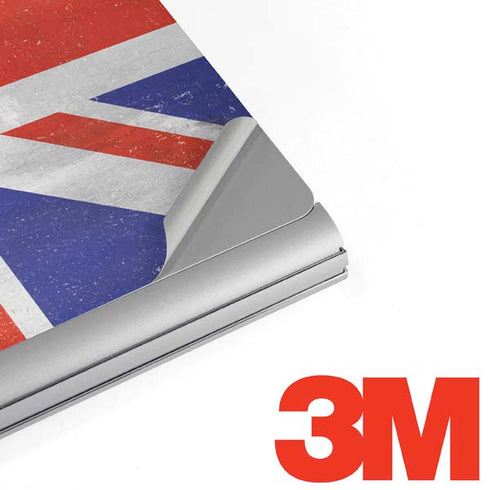 United Kingdom Flag Distressed Surface Book 2 13.5in Skin