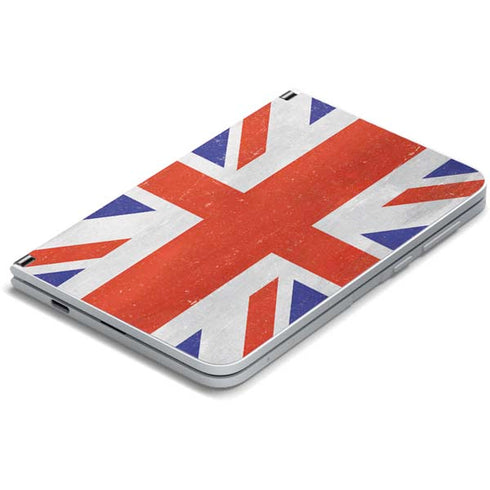 United Kingdom Flag Distressed Surface Duo Skin
