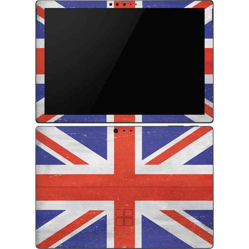 United Kingdom Flag Distressed Surface Pro 6 Skin