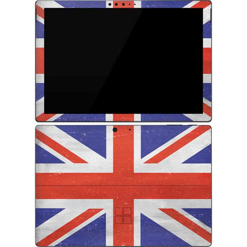 United Kingdom Flag Distressed Surface Pro 7 Skin