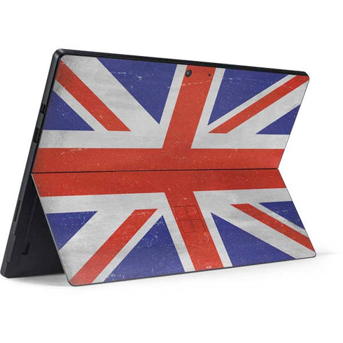 United Kingdom Flag Distressed Surface Pro 7 Skin