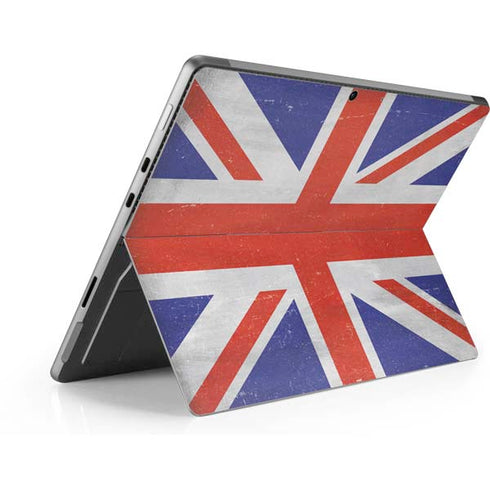 United Kingdom Flag Distressed Surface Pro 8 Skin