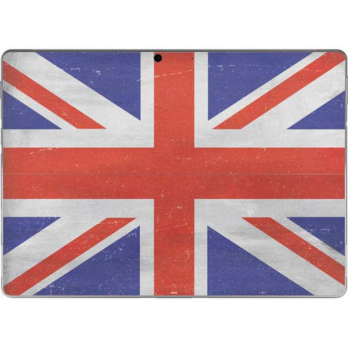 United Kingdom Flag Distressed Surface Pro 9 Skin