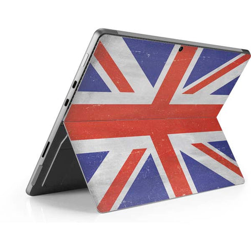 United Kingdom Flag Distressed Surface Pro 9 Skin