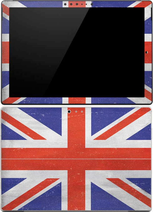 United Kingdom Flag Distressed Surface Pro (2017) Skin