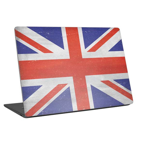 United Kingdom Flag Distressed Universal Laptop 12in (9.8 x 6.8in) Skin