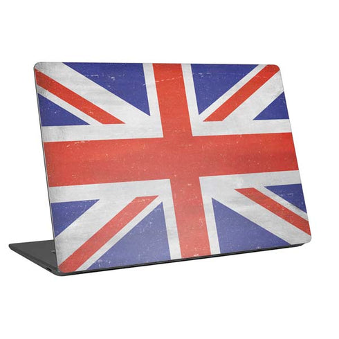 United Kingdom Flag Distressed Universal Laptop 14in (11.4 x 8.2in) Skin