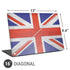 United Kingdom Flag Distressed Universal Laptop 16in (13 x 9.4in) Skin