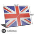 United Kingdom Flag Distressed Universal Laptop 18in (14.6 x 10.6in) Skin