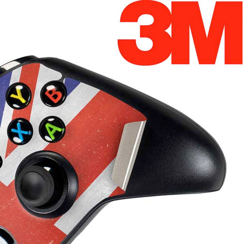 United Kingdom Flag Distressed Xbox One Controller Skin