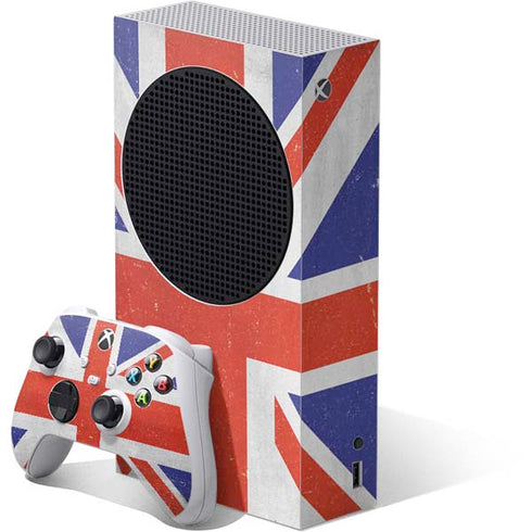 United Kingdom Flag Distressed Xbox Series S Skins