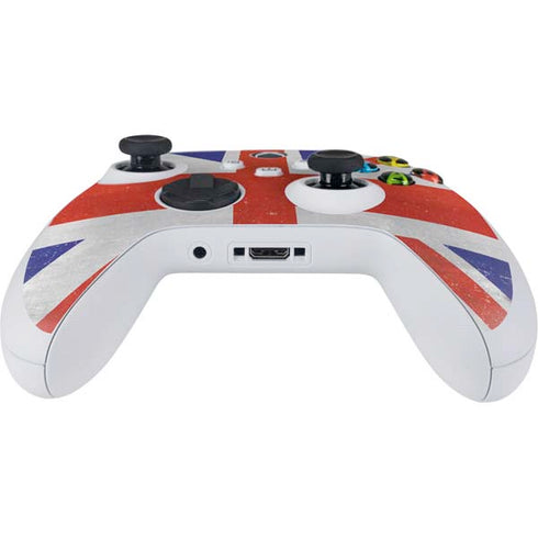 United Kingdom Flag Distressed Xbox Series S Controller Skin
