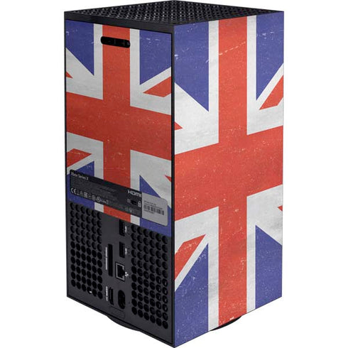 United Kingdom Flag Distressed Xbox Series X Bundle Skin
