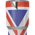 United Kingdom Flag Distressed Yeti 30oz Rambler Tumbler Skin