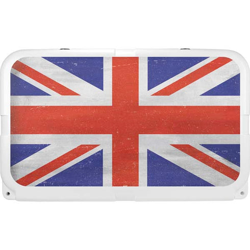 United Kingdom Flag Distressed YETI Tundra 45 Hard Cooler Skin