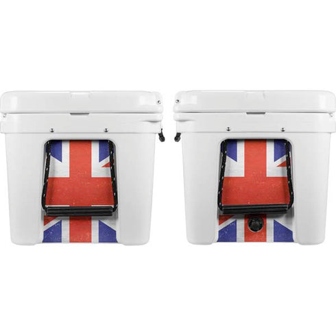 United Kingdom Flag Distressed YETI Tundra 75 Hard Cooler Skin