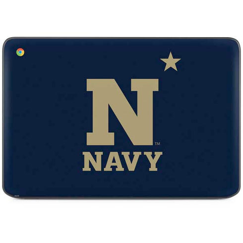 United States Naval Academy USNA HP Chromebook Skin