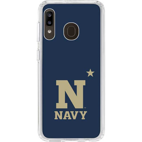 United States Naval Academy USNA Galaxy A20 Clear Case