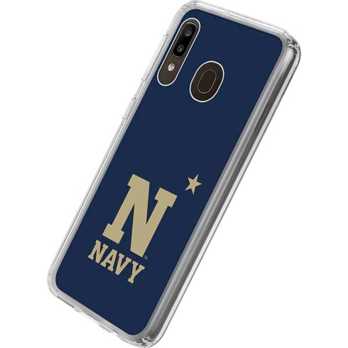 United States Naval Academy USNA Galaxy A20 Clear Case