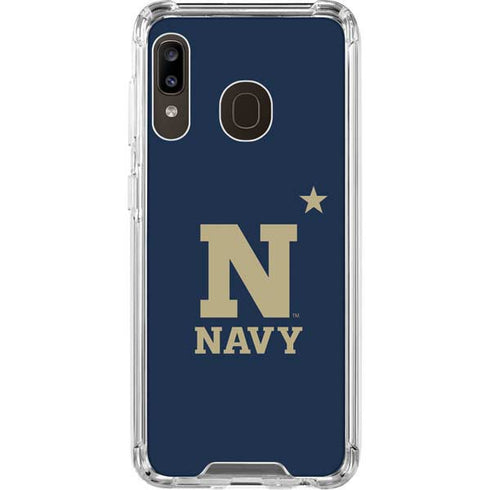 United States Naval Academy USNA Galaxy A30 Clear Case