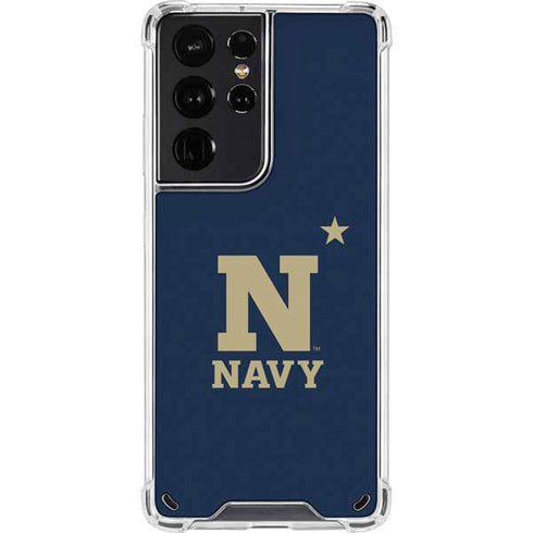 United States Naval Academy USNA Galaxy S21 Ultra 5G Clear Case