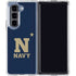 United States Naval Academy USNA Galaxy Z Fold5 5G Clear Case