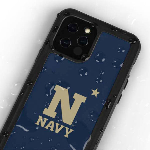 United States Naval Academy USNA iPhone 12 Pro Max Waterproof Case