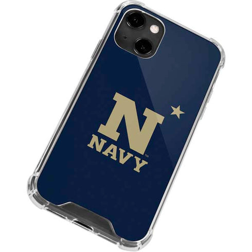 United States Naval Academy USNA iPhone 14 Clear Case