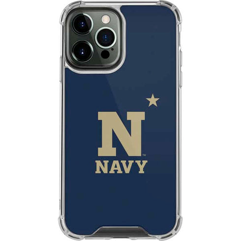 United States Naval Academy USNA iPhone 14 Pro Max Clear Case