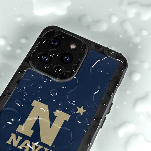 United States Naval Academy USNA iPhone 14 Pro Max Waterproof Case