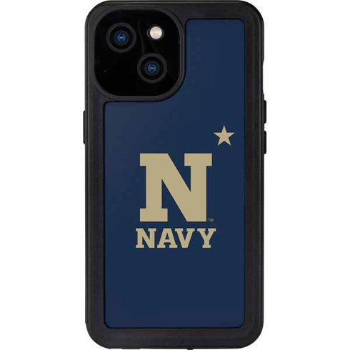 United States Naval Academy USNA iPhone 15 Waterproof Case
