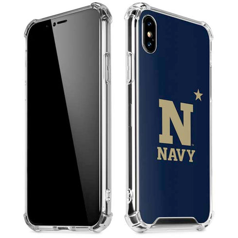 United States Naval Academy USNA iPhone XS Max Clear Case