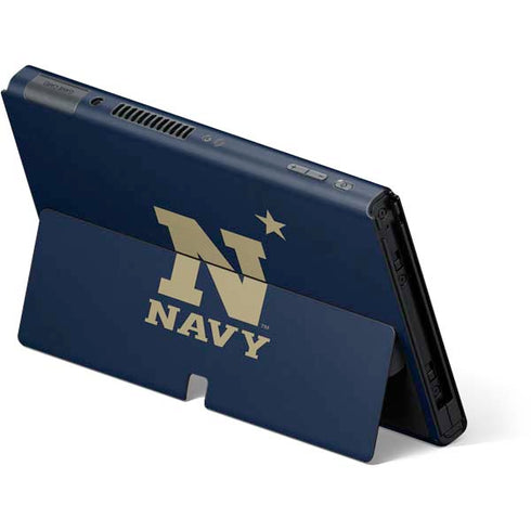 United States Naval Academy USNA Nintendo Switch OLED (2021) Skin