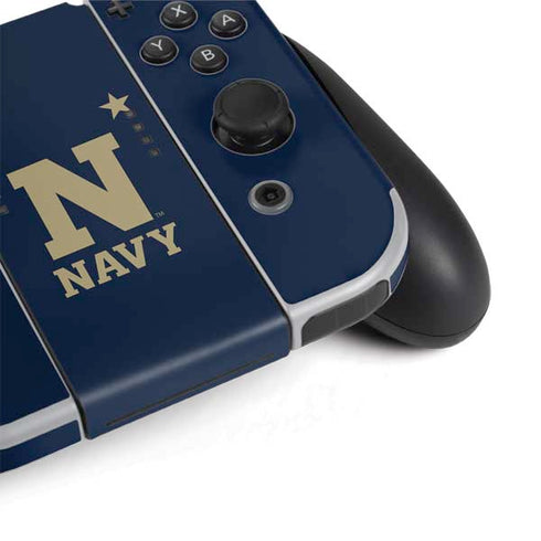 United States Naval Academy USNA Nintendo Switch OLED (2021) Skin