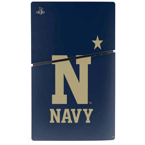 United States Naval Academy USNA PS5 Slim Digital Edition Console Skin
