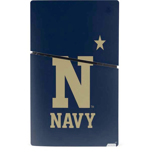United States Naval Academy USNA PS5 Slim Digital Edition Console Skin