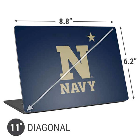 United States Naval Academy USNA Universal Laptop 11in (8.8 x 6.2in) Skin