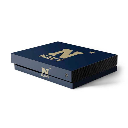 United States Naval Academy USNA Xbox One X Console Skin