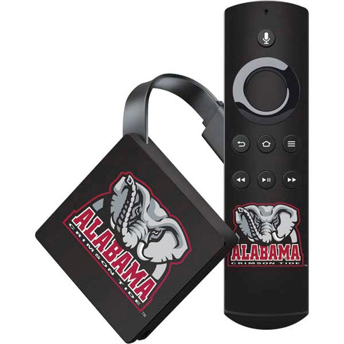 University of Alabama Primary Logo Amazon Fire TV Skin