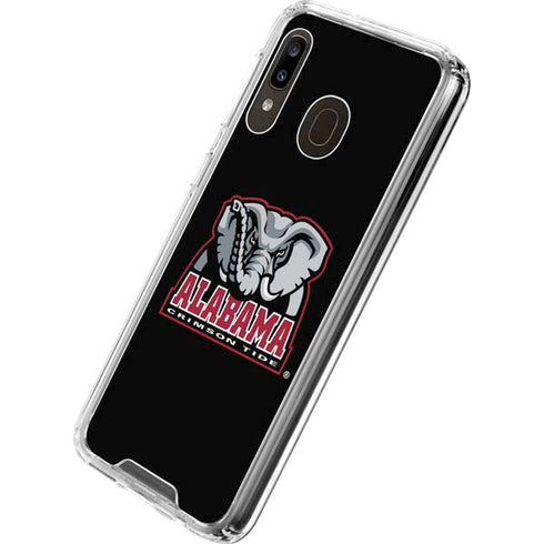 University of Alabama Primary Logo Galaxy A30 Clear Case