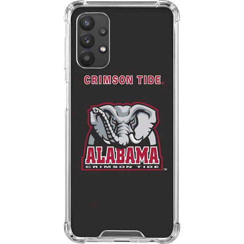 University of Alabama Primary Logo Galaxy A32 5G Clear Case