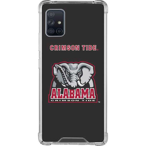 University of Alabama Primary Logo Galaxy A51 5G Clear Case