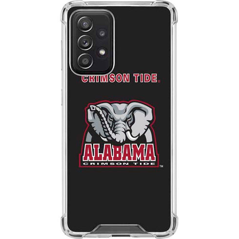 University of Alabama Primary Logo Galaxy A52 5G Clear Case