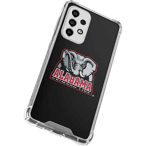 University of Alabama Primary Logo Galaxy A53 5G Clear Case