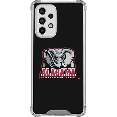 University of Alabama Primary Logo Galaxy A53 5G Clear Case