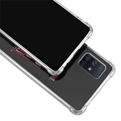 University of Alabama Primary Logo Galaxy A71 5G Clear Case