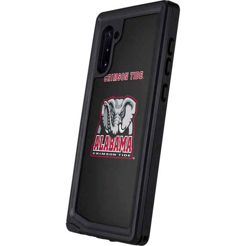 University of Alabama Primary Logo Galaxy Note 10 Waterproof Case